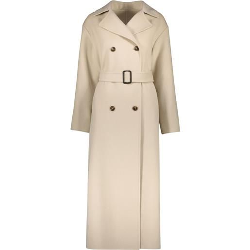 Yves Salomon trench reversibile - toni neutri