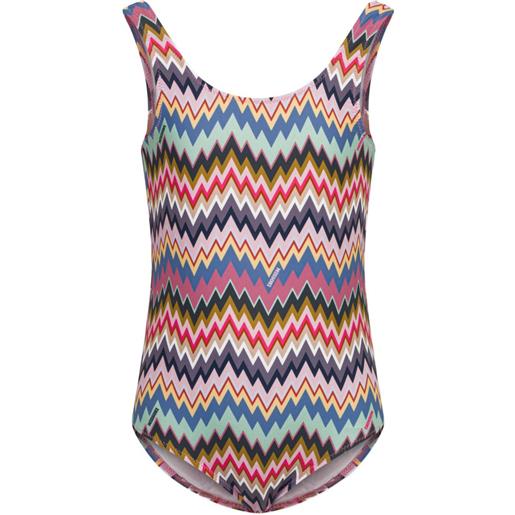Missoni Kids costume con motivo a zigzag - blu