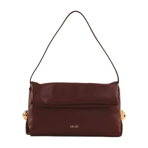 Liu jo borsa a tracolla riccy ecs pochette red wine bordeaux