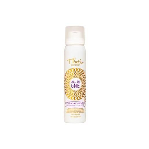 That'so all in one after sun anti-age hydration mousse 100ml - mousse doposole viso idratante