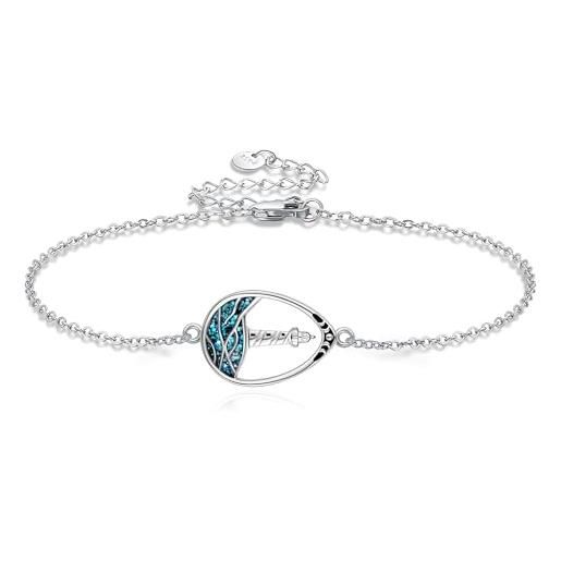 Tuscany Silver Bracciale Rigido Onda Lucida – Argento Sterling 925 – Gioiello Ipoallergenico In Confezione Regalo