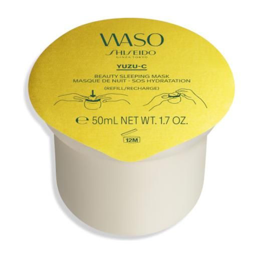 Shiseido waso yuzu-c beauty sleeping mask - 50 ml ricarica