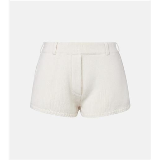 Lisa Yang shorts in cashmere a vita bassa