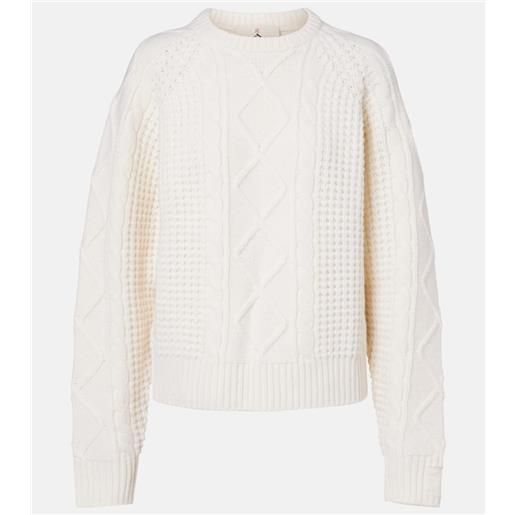 Perfect Moment pullover in lana con cristalli