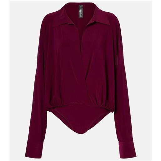 Norma Kamali body in crãªpe