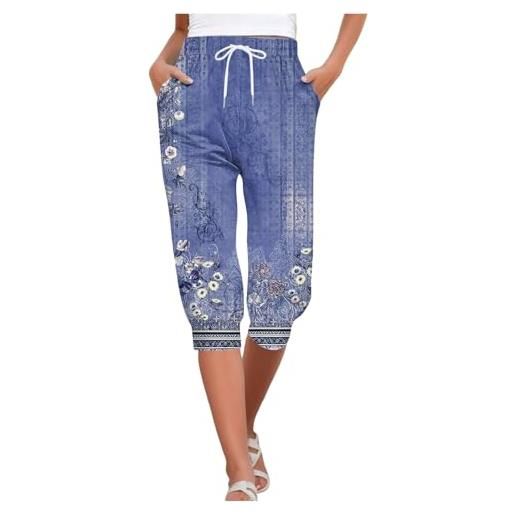 EJIMUQO pantaloni vita alta donna stretti eleganti neri giacca e pantalone eleganti donna blu pantaloni trekking donna pantaloni lavoro donna elasticizzati