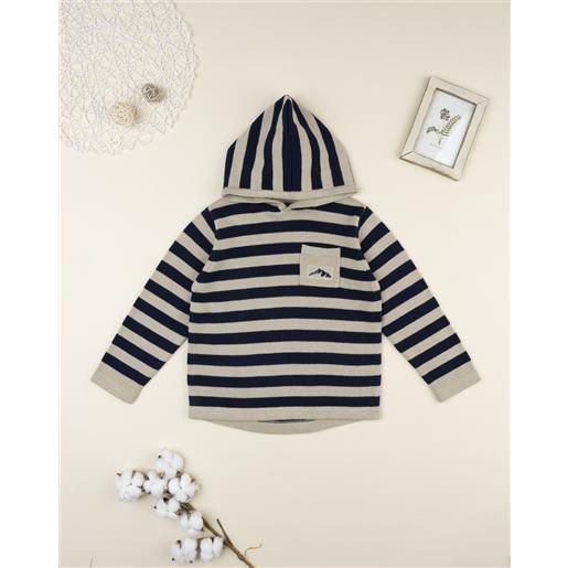 Prénatal felpa bimbo rigata blu/beige