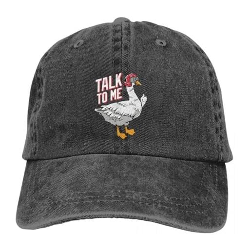 OAUMJIIL moda maverick goose film cappello multicolore uomo con visiera da uomo da donna cowboy cap talk to me goose cappelli da baseball visiera proteggere i cappelli
