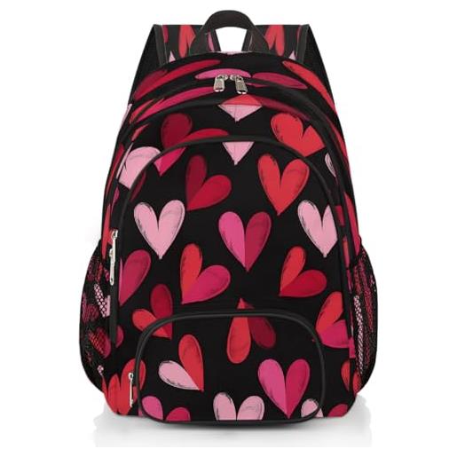 TOTTO Crayoles Zaino Scuola Unisex Rosa – 20 Litri, Con Beauty Case E Borsa Scarpe Rimovibili. Leggero, Schienale Traspirante, Base In PVC. Ideale Per La Scuola Primaria! - 2