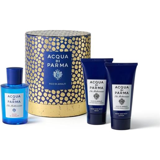 Acqua Di Parma blu mediterraneo set regalo holiday collection fico di amalfi