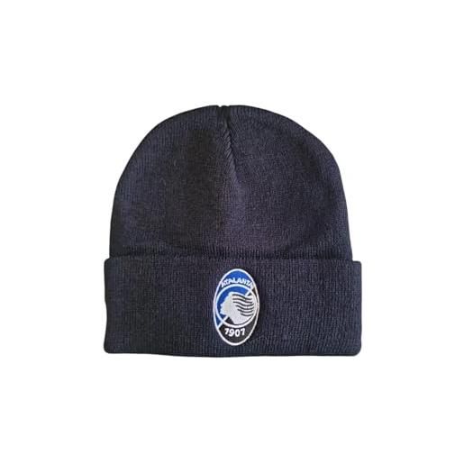 Generico zuccotto invernale da bambino compatibile con atalanta calcio nero unica