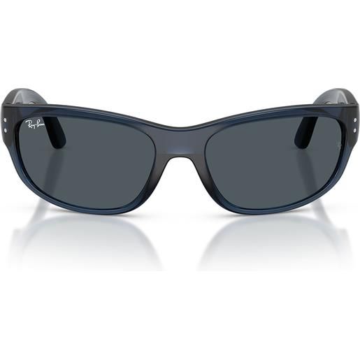Ray-Ban occhiali da sole rj9189s 719687 mini balorama blu trasparente/grigio scuro bambini