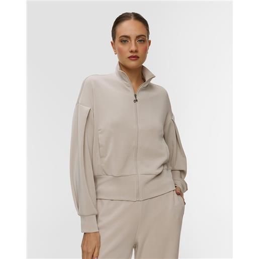 Deha felpa in modal con cerniera da donna Deha