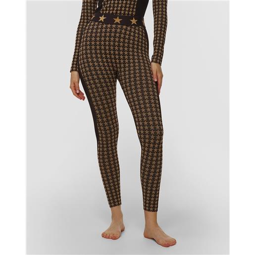 Goldbergh leggings termici da donna Goldbergh celeste