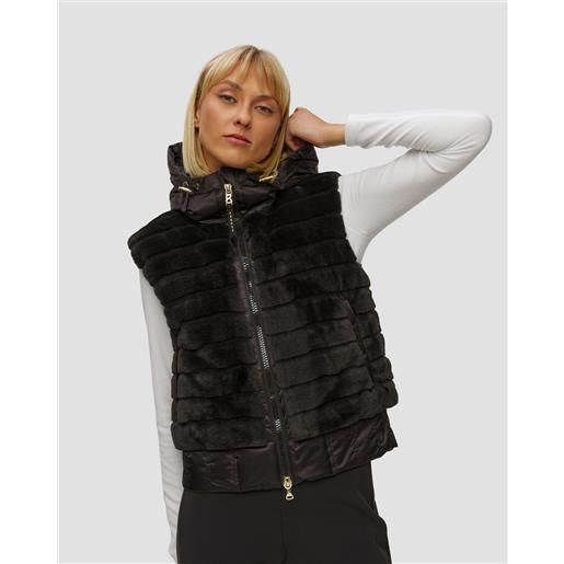 BOGNER gilet di pelliccia da donna bogner yumi-d