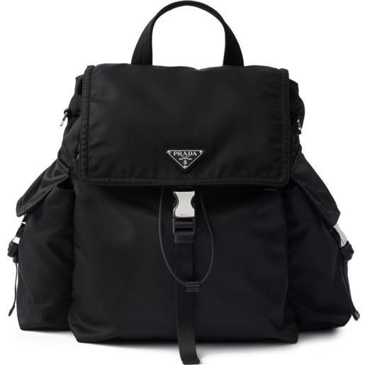 Prada zaino explore con coulisse - nero