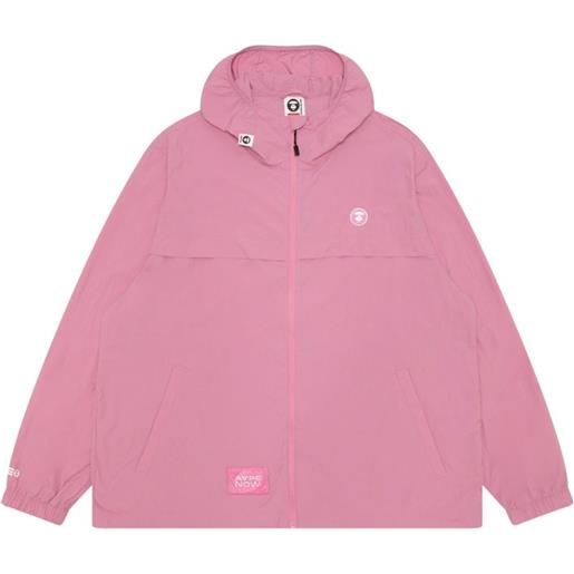 AAPE BY *A BATHING APE® giacca leggera con cappuccio - rosa