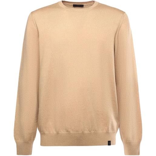 Fay maglione girocollo - toni neutri