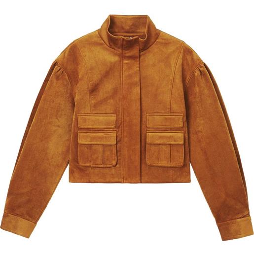 SHUSHU/TONG giacca con tasche - marrone