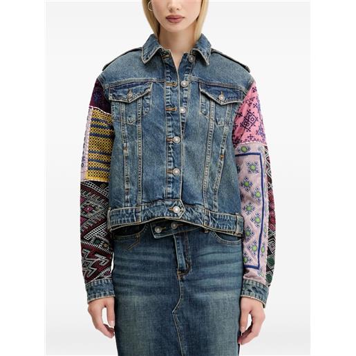 Desigual giacca denim - blu