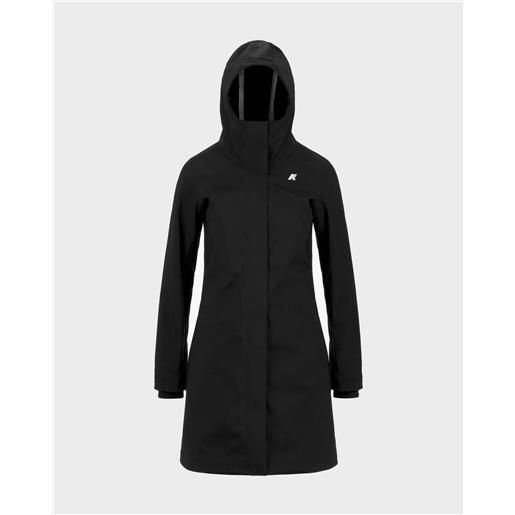 K-WAY trench k-way donna stephy bonded k21489w nero
