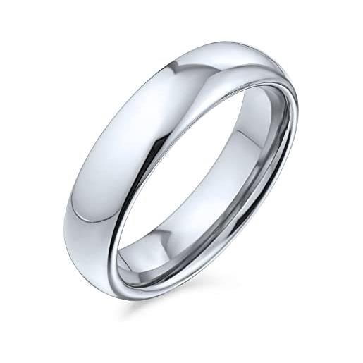 4mm Donna Anello IN Titanio Multi con Scanalature Anello di Matrimonio
