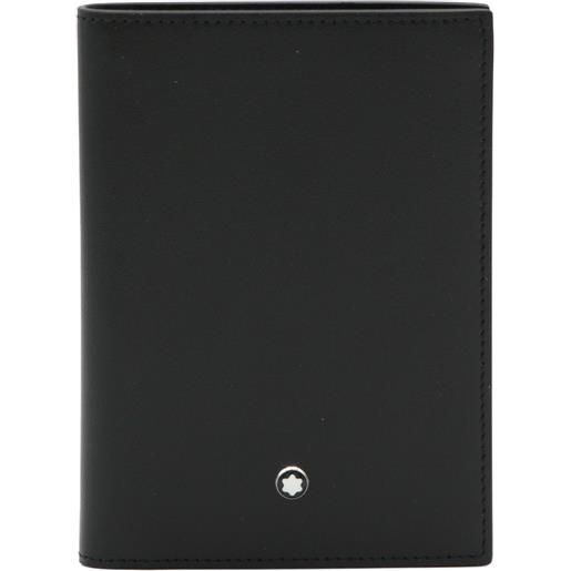 Montblanc portafoglio meisterst�ck 4cc mini - nero