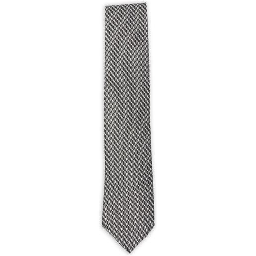 Brioni cravatta in seta - nero