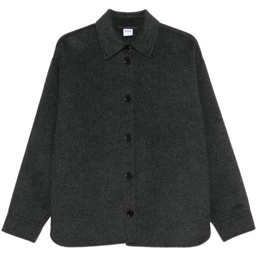 ASPESI giacca in lana con bottoni - grigio