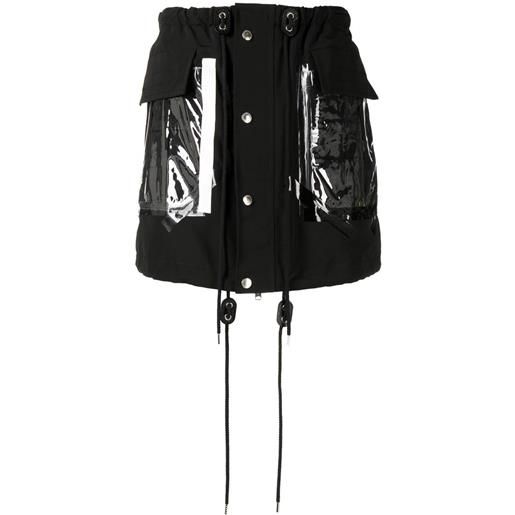 Takahiromiyashita The Soloist marsupio con tasca cargo - nero