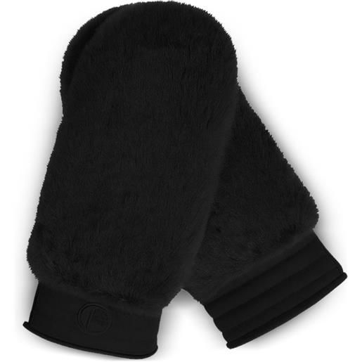 Fusalp guanti in pelliccia sintetica - nero