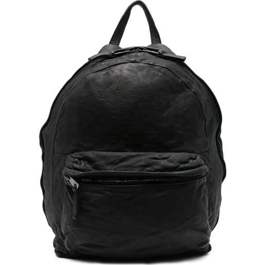 Giorgio Brato zaino in pelle - nero
