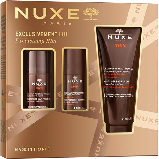 Nuxe cofanetto uomo routine Nuxe men 3 pezzi