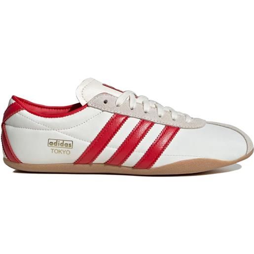 Adidas sneakers tokyo bianche e rosse