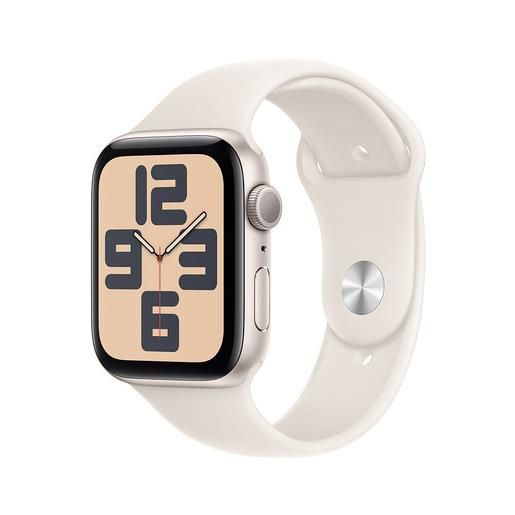 Apple watch se gps 44mm cassa alluminio galassia con galassia sport band m/l