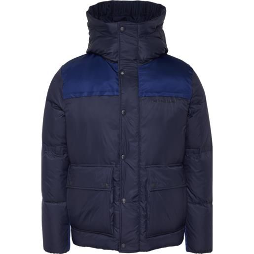 Calvin Klein giubbotto uomo blu cappuccio