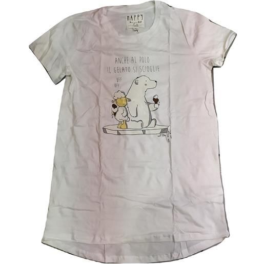 Happy people maxi t-shirt donna