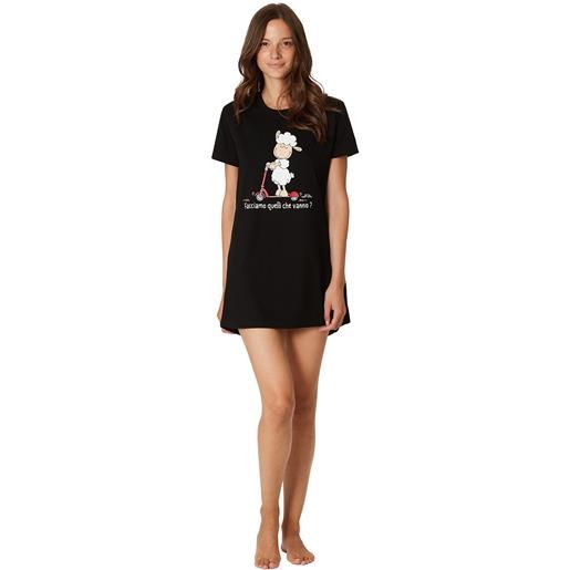 Happy people maxi t-shirt donna "facciamo quelli che vanno?"