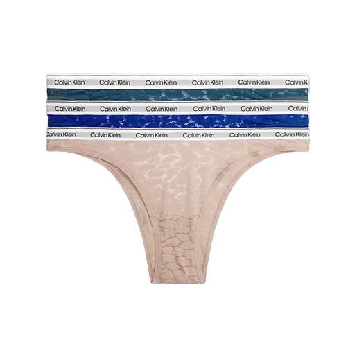 Calvin Klein Underwear calvin klein 3 pack brasiliano pizzo