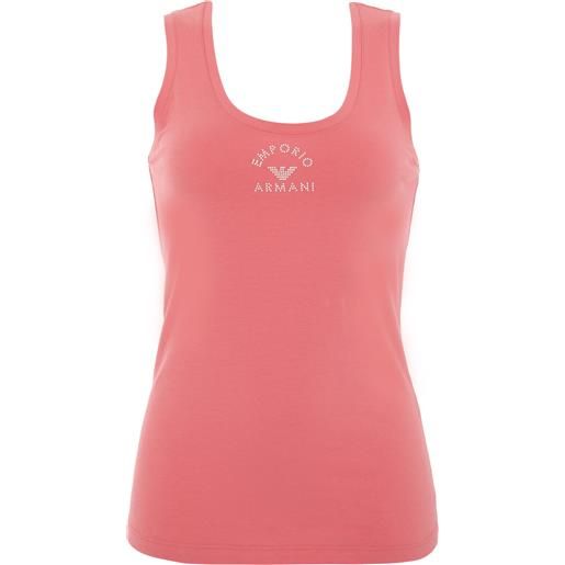 Emporio armani canotta donna, cotone