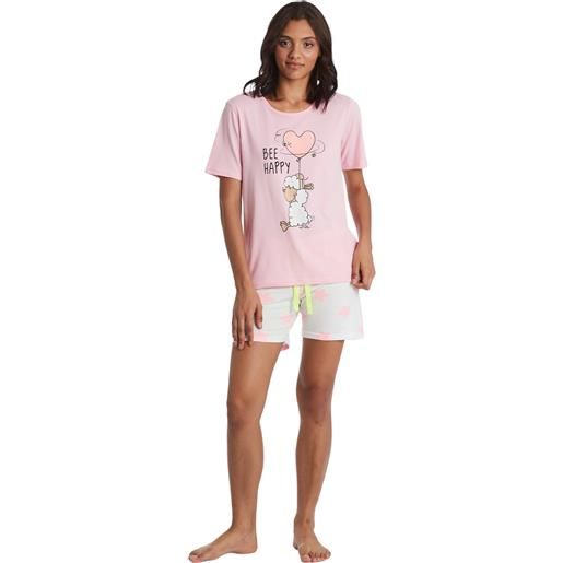 Happy people pigiama donna "bee happy"