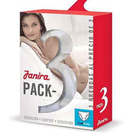 Janira essential 3pack slip cotone