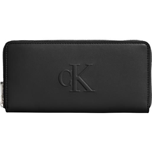 Calvin Klein portafoglio con zip integrale