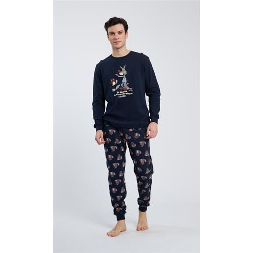 Happy people pigiama uomo "se sorridi si divertono anche i denti"