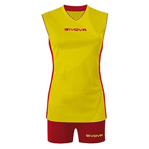 GIVOVA kit elica volley giallo/rosso tg. M
