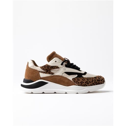 D.A.T.E. fuga 3 animalier taupe