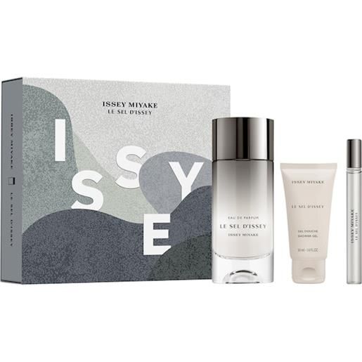 Issey Miyake issey-miyake profumi-da-uomo le-sel-disseyset regalo eau de parfum spray 100 ml + travel spray 10 ml + shower gel 50 ml 1 stk. (145,95 € / 1 pz. )