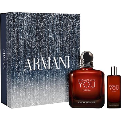 Armani profumi-da-uomo emporio-Armani-you. Stronger with you. Xmas set parfum 100 ml + parfum 15 ml 115 ml (1.408,26 € / 1 l)