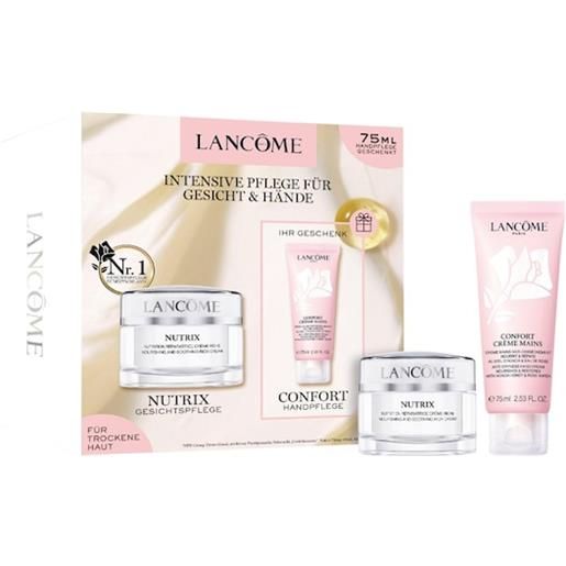 Lancôme lancome cura-del-viso crema-da-giorno. Nutrix set nutrix nourishing and soothing rich cream 50 ml + confort creme mains 75 ml 1 stk. (28,95 € / 1 pz. )