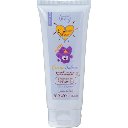 parentesi bio - crema solare spf 50+ pelli delicate e sensibili